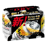 アサヒスーパードライ 生ジョッキ缶 6缶パック
