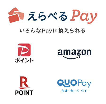 えらべるPay最大30%分