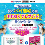 コーナン×ネスレ ピュリナ ベットケア 子ねこのための! 夏の水分補給応援 もれなくプレゼントキャンペーン