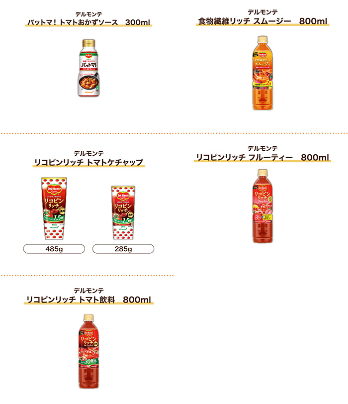 デルモンテ 対象商品