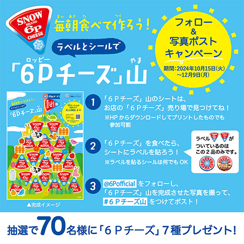 毎朝食べて作ろう！「６Ｐチーズ」山