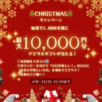 ハピネスネットのX懸賞 CHRISTMASキャンペーン