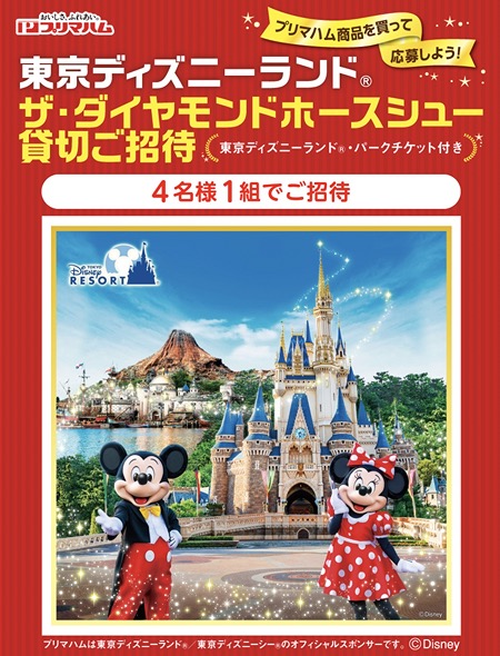 東京ディズニーランド ザ・ダイヤモンドホースシュー貸切ご招待