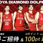 名古屋ダイヤモンドドルフィンズ 冬の応援キャンペーン