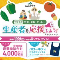 宮崎県産の野菜・果物・花を買って生産者を応援しよう！キャンペーン