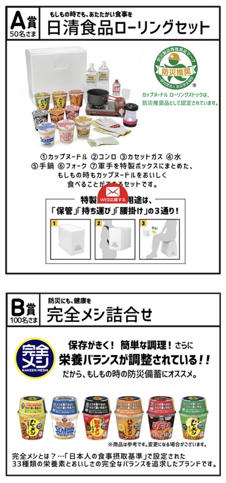 日清食品ローリングセット、完全メシ詰合わせ