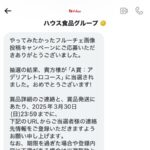 ハウス食品 フルーチェの懸賞でアデリアレトログラスセットが当選