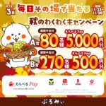 えらべるPayがその場で当たる プロミスのXキャンペーン