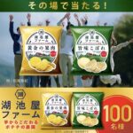 湖池屋ファーム詰め合わせがその場で当たるXキャンペーン