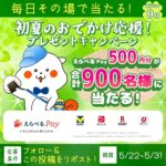 えらべるPay500円分が当たる！プロミスのXキャンペーン