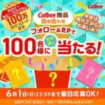 カルビー商品詰め合わせが当たる！カルビーのXキャンペーン
