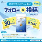 大王製紙 コストコ限定 エリエールフォロー＆投稿キャンペーン