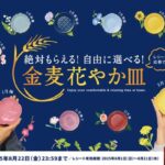 サントリー 金麦 絶対もらえる！自由に選べる！金麦花やか皿キャンペーン