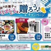 イオン西日本 明治のお菓子でありがとうを贈ろう♪キャンペーン