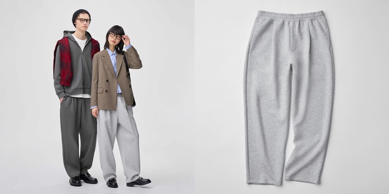 ユニセックス パフスウェットキャロットパンツが当たる！GU無料商品モニター募集