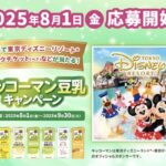 キッコーマン豆乳 東京ディズニーリゾート ペアチケットが当たる！キッコーマン豆乳キャンペーン
