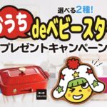 おやつカンパニー 選べる2種!おうちdeベビースタープレゼントキャンペーン