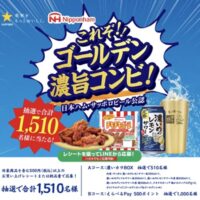 サッポロビール×日本ハム 濃いめのレモンサワー×チキチキボーン「ゴールデン濃旨コンビ!濃いカラBOXキャンペーン」
