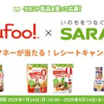 サラヤ×Shufoo! Shufoo!×「ラカント」レシートキャンペーン