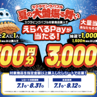 SCジョンソン スクラビングバブル 夏の大盤振る舞いキャンペーン