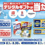 ジョンソン 洗たく槽カビキラー 「夏の洗たく槽丸洗い」キャンペーン