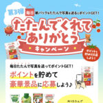 カゴメ たたんでくれてありがとうキャンペーン 第3弾