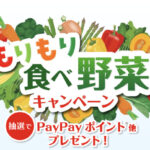 大森屋 もりもり食べ野菜キャンペーン