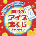 明治のアイス宝くじキャンペーン