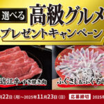 日清食品チルド 鶴橋風月焼きそば 選べる高級グルメ プレゼントキャンペーン