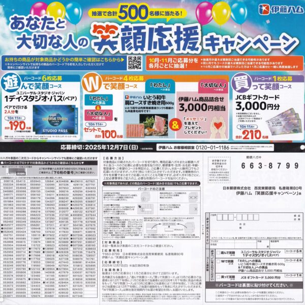 伊藤ハム 笑顔応援キャンペーン