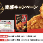 ニップン 伝説のから揚げ粉 カリッじゅわっ実感キャンペーン