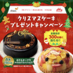 ダイエー×森永乳業 クリスマスケーキ クリスマスプレゼントキャンペーン
