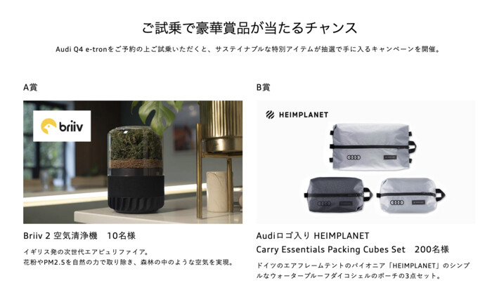 Audi(アウディ) Audi Q4 e-tron Electrify Your Drive Campaign