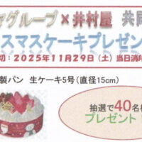 コノミヤ×井村屋 コノミヤグループクリスマスケーキ プレゼント