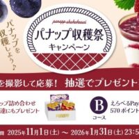 江崎グリコ パナップ収穫祭キャンペーン