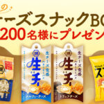 湖池屋のチーズ祭り！至福のチーズスナックBOXプレゼント