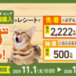 コンボ ピュア ポイントGETキャンペーン