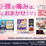 ニチバン 肩こり・腰の痛みは、ロイヒにおまかせ！キャンペーン