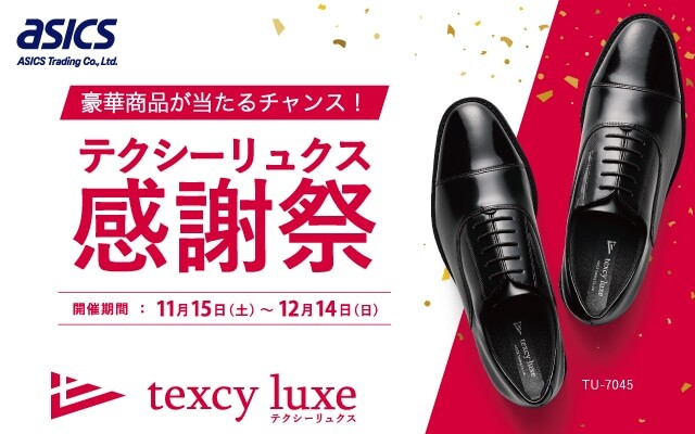 テクシーリュクス感謝祭キャンペーン
