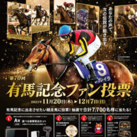 日本中央競馬会(JRA) 第70回有馬記念ファン投票
