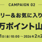 楽天ポイント10万ポイント山分けが当たる！楽天市場のプレゼントキャンペーン
