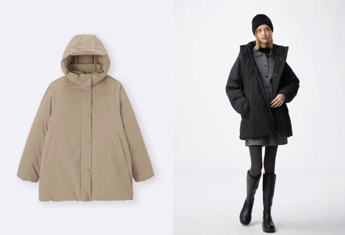 GU ウィメンズ ウォームパデッドステッチレスコートが当たる！GUのプレゼントキャンペーン