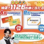 バスタオルセット、Amazonギフト 1,000円分がその場で当たる！アース製薬のLINEプレゼントキャンペーン