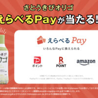 塩水港精糖 さとうきびオリゴ えらべるPayが当たる!キャンペーン