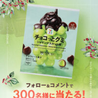 セブンイレブン チョコっとグミ 無料クーポンがその場で当たる！SKYPCE（スカイピース）のInstagramプレゼントキャンペーン