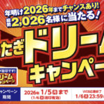 万代年またぎドリームキャンペーン