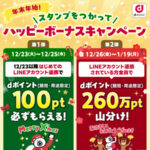 dポイント260万円分山分けが当たる!けたくま×ポインコのLINEスタンプキャンペーン