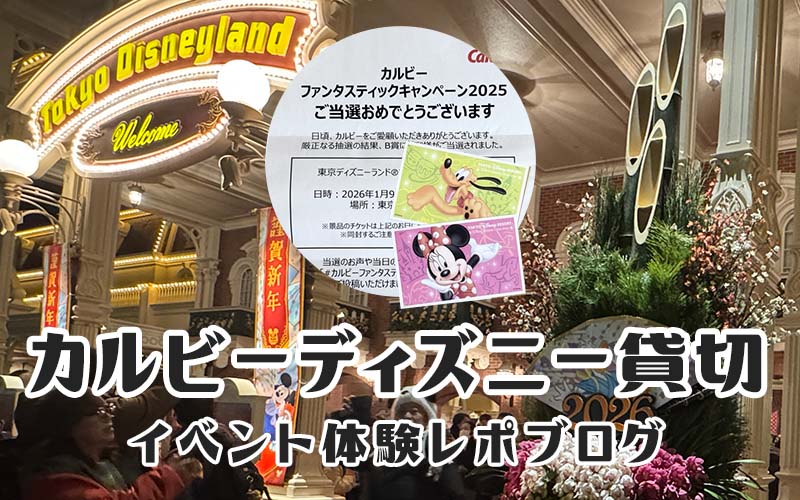 カルビー ディズニー貸切レポ