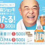 サントリー胡麻麦茶「お風呂あがりに、うまい！胡麻ジョッキ当たる！」 キャンペーン