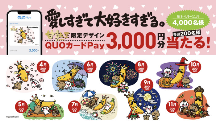 スミフル 甘熟王（かんじゅくおう）バナナキャンペーン